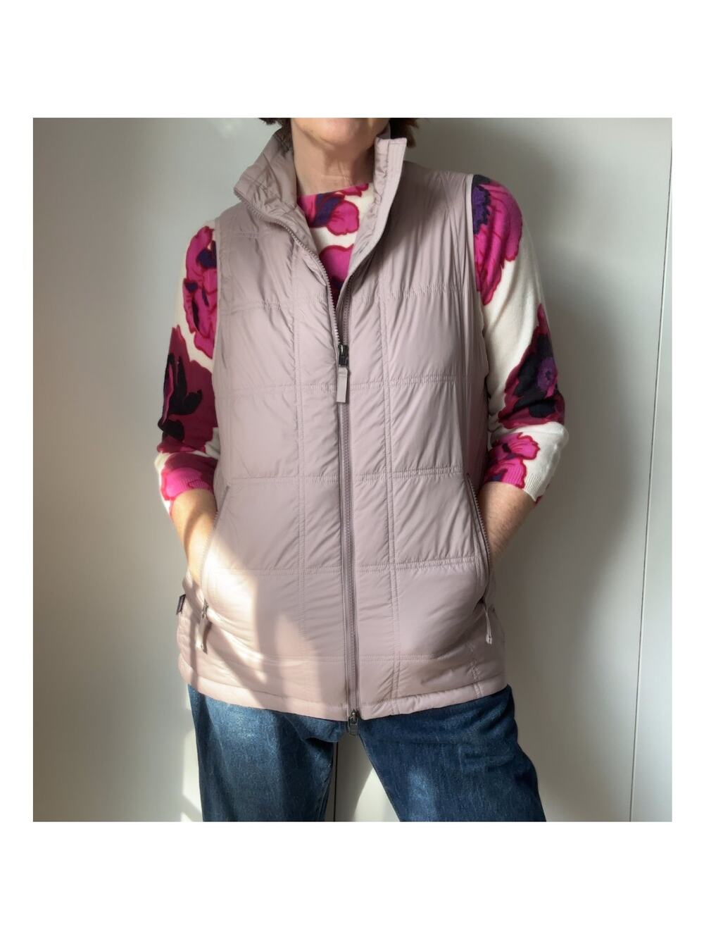 Patagonia Lost Canyon Vest - Women's Size Small In Stingray Zip oversized fit